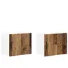 Image de vidaXL Meuble mural de cuisine 2 pcs Bois Ancien 50 x 31 x 40 cm