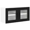 Image de vidaXL Meuble mural de cuisine Noir 80 x 31 x 40 cm Bois d'ingÃ©nierie
