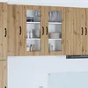 Image de Vidaxl Meuble Mural De Cuisine ChÃªne Artisanal 80 X 31 X 80 Cm