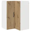 Image de Vidaxl Meuble Mural De Cuisine ChÃªne Artisanal 57 X 57 X 80 Cm