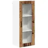 Image de vidaXL Meuble mural de cuisine avec porte Bois Ancien 40 x 31 x 100 cm