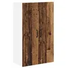 Image de vidaXL Meuble mural de cuisine avec porte Bois Ancien 60 x 31 x 100 cm