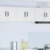 Image de vidaXL Meuble mural de cuisine avec porte 2 pcs Blanc 30 x 31 x 40 cm