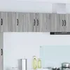 Image de vidaXL Meuble mural de cuisine 2 pcs Gris Sonoma 40 x 31 x 40 cm