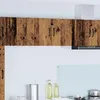 Image de vidaXL Meuble mural de cuisine avec porte Bois Ancien 40 x 31 x 40 cm