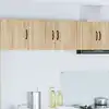 Image de vidaXL Meuble mural de cuisine avec porte ChÃªne Sonoma 80 x 31 x 40 cm