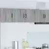 Image de vidaXL Meuble mural de cuisine avec porte Gris Sonoma 80 x 31 x 40 cm
