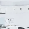 Image de vidaXL Meuble mural de cuisine Blanc brillant 57 x 57 x 40 cm