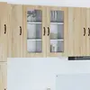 Image de vidaXL Meuble mural de cuisine 2 pcs ChÃªne Sonoma 40 x 31 x 80 cm
