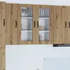 Image de vidaXL Meuble mural de cuisine 2 pcs ChÃªne artisanal 40 x 31 x 80 cm