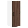 Image de vidaXL Meuble mural de cuisine avec Ã©tagÃ¨re ChÃªne brun 30 x 31 x 80 cm