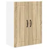 Image de vidaXL Meuble mural de cuisine avec porte ChÃªne Sonoma 60 x 31 x 80 cm