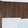 Image de vidaXL Meuble mural de cuisine avec Ã©tagÃ¨re ChÃªne brun 80 x 31 x 80 cm