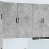 Image de vidaXL Meuble mural de cuisine avec porte Gris bÃ©ton 50 x 31 x 100 cm