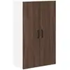 Image de vidaXL Meuble mural de cuisine avec porte ChÃªne brun 60 x 31 x 100 cm