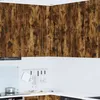 Image de vidaXL Meuble mural de cuisine avec porte ChÃªne fumÃ© 57 x 57 x 100 cm