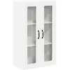Image de vidaXL Meuble mural de cuisine Blanc brillant 60 x 31 x 100 cm