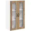 Image de vidaXL Meuble mural de cuisine ChÃªne artisanal 60 x 31 x 100 cm