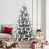 Image de vidaXL DÃ©coration de l'arbre de NoÃ«l 40 pcs Blanc