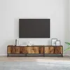 Image de Vidaxl Meuble Tv Bois Ancien 210 X 35 X 41 Cm Bois D'ingÃ©nierie