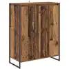 Image de vidaXL Cabinet Ã  chaussures avec stockage Bois Ancien 79 x 36 x 100 cm