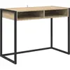 Image de vidaXL Bureau avec stockage Sonoma 100 x 50 x 75 cm Bois d'ingÃ©nierie