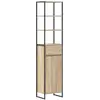 Image de vidaXL Cabinet de salle de bain avec tiroir Sonoma 40 x 30 x 180 cm