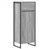 Image de vidaXL Cabinet de salle de bain Gris Sonoma 40 x 30 x 100 cm