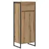 Image de vidaXL Cabinet de salle de bain ChÃªne artisan 40 x 30 x 100 cm