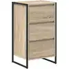 Image de vidaXL Buffet avec tiroir Sonoma 42 x 36 x 75.5 cm Bois d'ingÃ©nierie