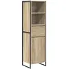 Image de vidaXL BibliothÃ¨que Sonoma 43 x 36 x 150.5 cm Bois d'ingÃ©nierie
