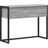 Image de vidaXL Table d'appoint Gris Sonoma 100 x 36 x 75 cm Bois d'ingÃ©nierie