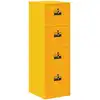 Image de vidaXL Cabinet de Dossier 2 pcs Jaune moutarde 44 x 50 x 106.5 cm