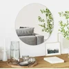 Image de vidaXL Miroir mural Ã 50 cm verre trempÃ©