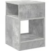 Image de vidaXL Table d'appoint Gris bÃ©ton 30,5 x 30 x 45 cm Bois d'ingÃ©nierie