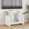 Image de vidaXL Meuble TV 2 pcs Blanc 50 x 35 x 45 cm Bois d'ingÃ©nierie