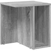 Image de Vidaxl Table D'appoint Gris Sonoma 37 X 32 X 40 Cm Bois D'ingÃ©nierie