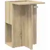 Image de Vidaxl Table D'appoint ChÃªne Sonoma 35 X 40 X 55 Cm Bois D'ingÃ©nierie