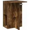 Image de vidaXL Table d'appoint ChÃªne fumÃ© 35 x 40 x 55 cm Bois d'ingÃ©nierie