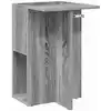 Image de Vidaxl Table D'appoint Gris Sonoma 35 X 40 X 55 Cm Bois D'ingÃ©nierie