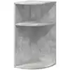 Image de vidaXL Table d'appoint Gris bÃ©ton 29,6 x 29,6 x 60 cm