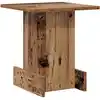 Image de vidaXL Table d'appoint Bois ancien 35,5 x 35 x 40 cm Bois d'ingÃ©nierie