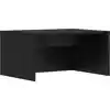 Image de vidaXL Bureau mural ChÃªne noir 60 x 45 x 30 cm Bois d'ingÃ©nierie