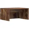 Image de vidaXL Bureau mural ChÃªne fumÃ© 60 x 45 x 30 cm Bois d'ingÃ©nierie