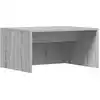 Image de vidaXL Bureau mural Gris Sonoma 60 x 45 x 30 cm Bois d'ingÃ©nierie