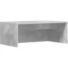 Image de vidaXL Bureau mural Gris bÃ©ton 80 x 45 x 30 cm Bois d'ingÃ©nierie