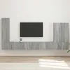 Image de Vidaxl 6 Pcs Gris Sonoma