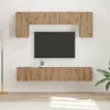 Image de vidaXL Ensemble meuble TV 4 pcs Gris Sonoma Bois d'ingÃ©nierie