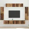 Image de vidaXL 4 pcs Bois Ancien