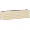 Image de Vidaxl JardiniÃ¨re Ivoire 480 X 50 X 45 Cm Acier GalvanisÃ©